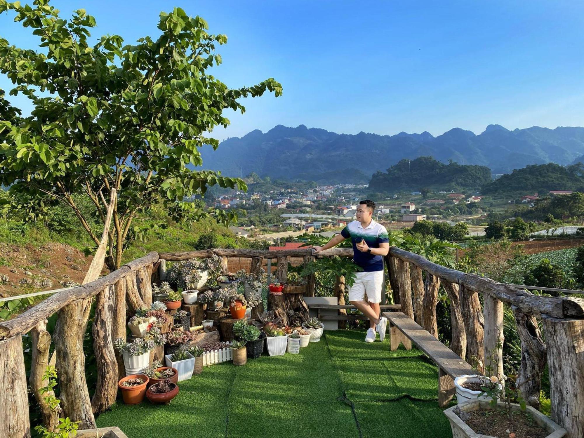 Doi Thong Homestay Moc Chau - By Bay Luxury Son La Exterior foto